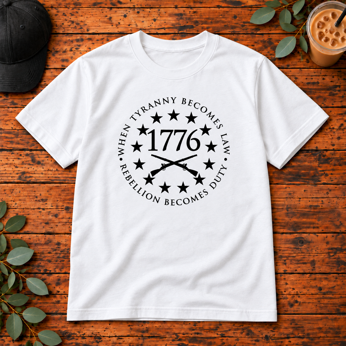 When Tyranny Becomes Law Rebellion Becomes Duty | T-Shirt, Long Sleeve, Crewneck & Hoodie