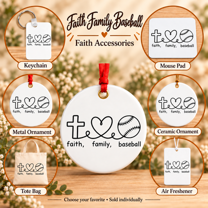 Faith Family Baseball — All available styles