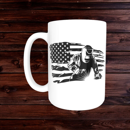 USA Flag Mugs