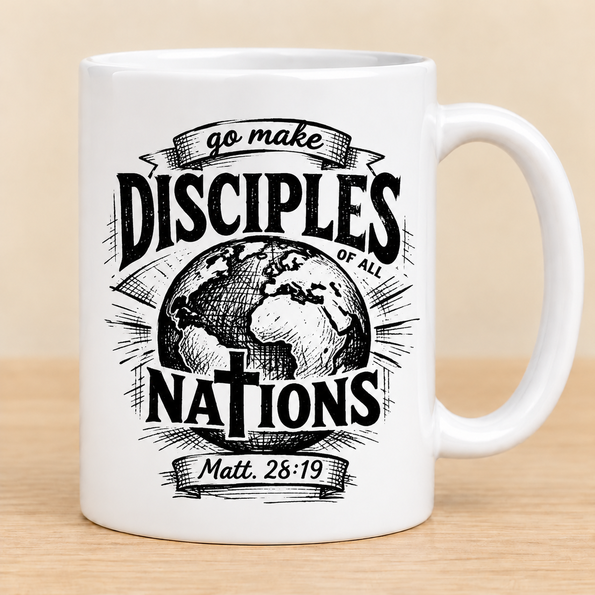 Go Make Disciples of All Nations — 11 oz Ceramic Mug