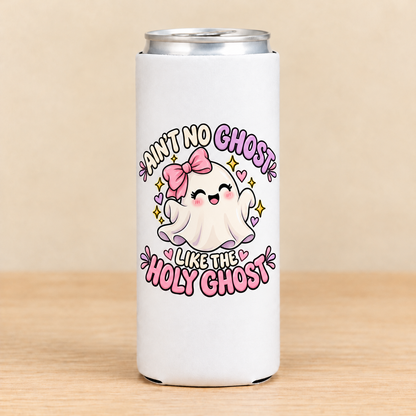 Ain’t No Ghost Like the Holy Ghost – Pink Bow — Slim Can Koozie