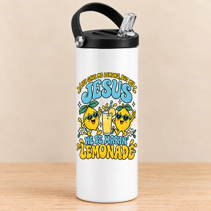 Jesus Makes Lemonade — 20 oz Sports Bottle