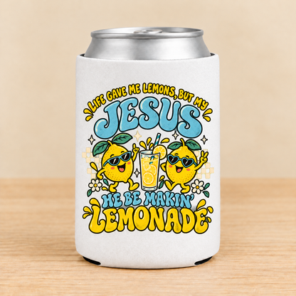 Jesus Makes Lemonade — Regular Can Koozie