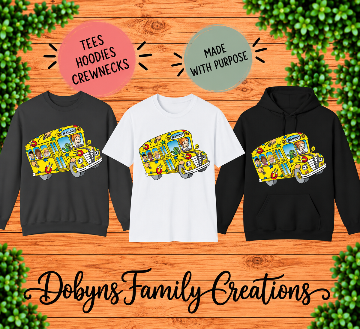 Magic School Bus | Science Teacher Shirt, Crewneck & Hoodie
