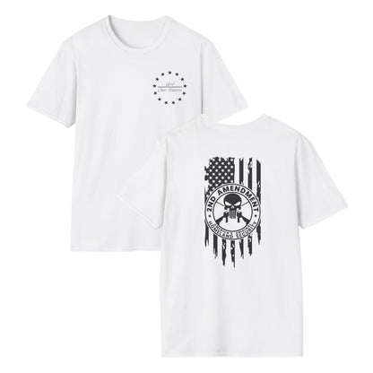 One Nation Under God - 2nd Amendment Cotton Tee Shirt