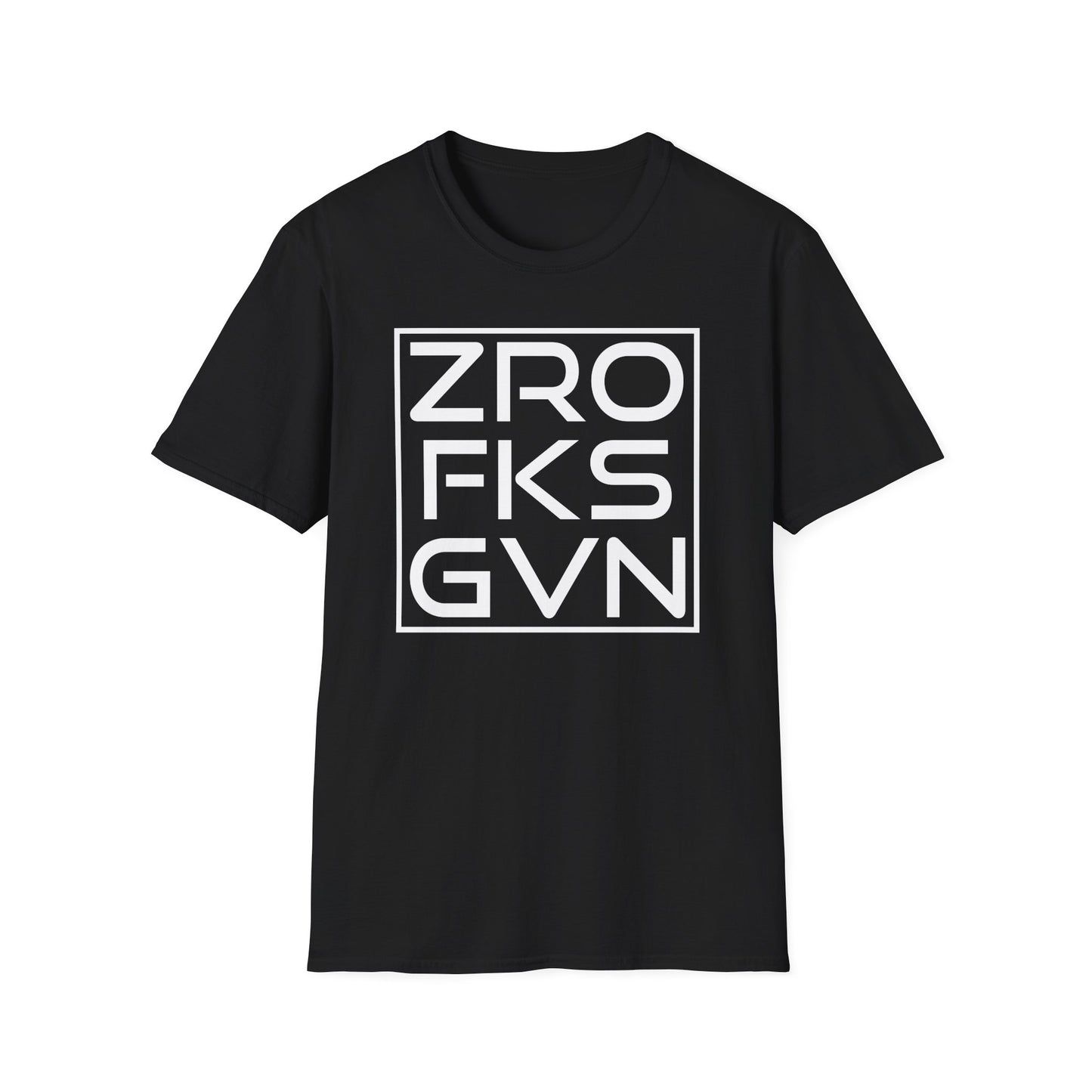 Zero Fucks Given Cotton Tee Shirt