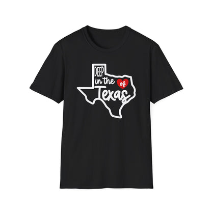 Deep in the Heart of Texas Cotton Tee Shirt