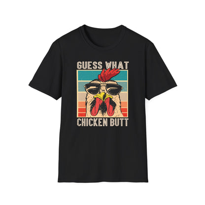 Guest What - Chicken Butt Cotton Tee Shirt