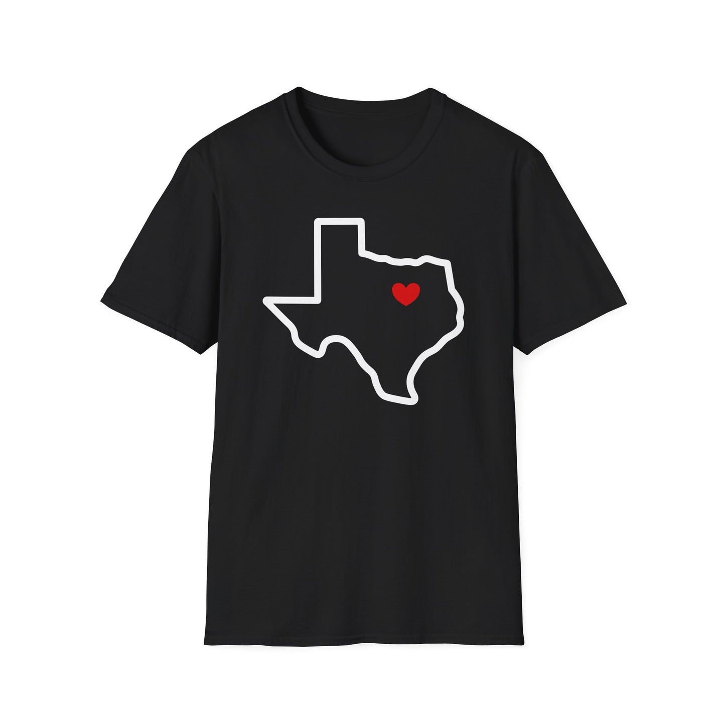 Dallas Heart Cotton Tee Shirt