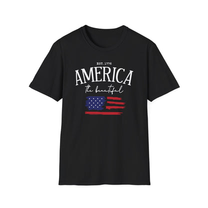 America The Beautiful Cotton Tee Shirt