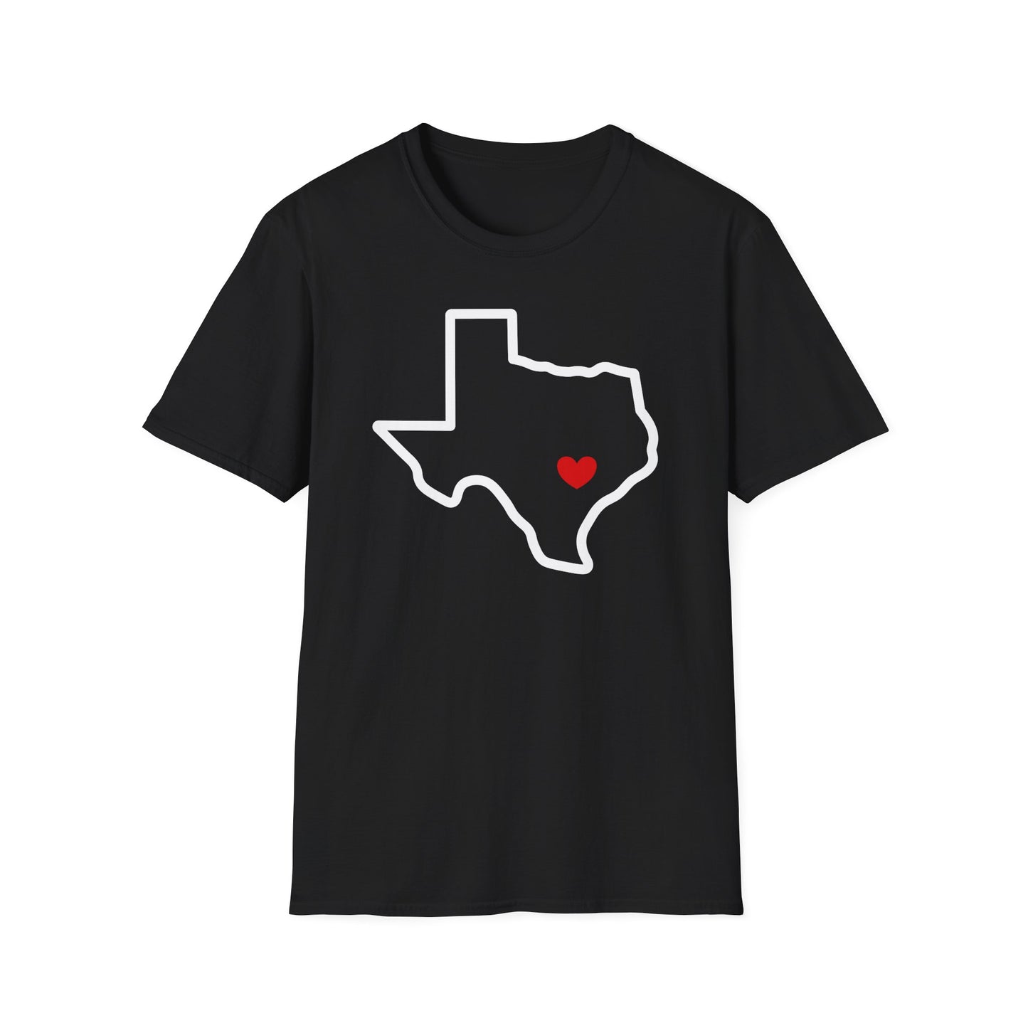 Austin Heart Cotton Tee Shirt
