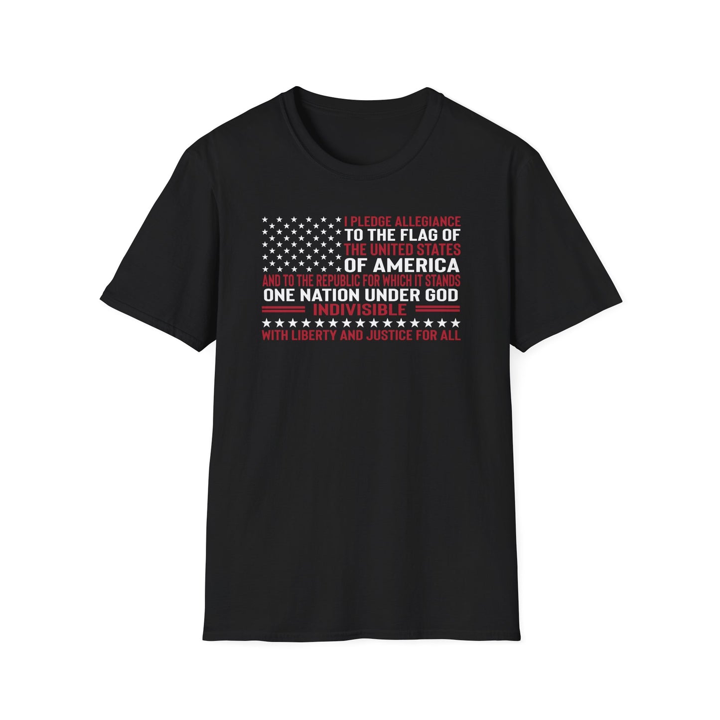 Pledge of Allegiance Cotton Tee Shirt