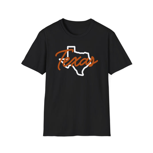 Texas Across Texas Cotton Tee Shirt