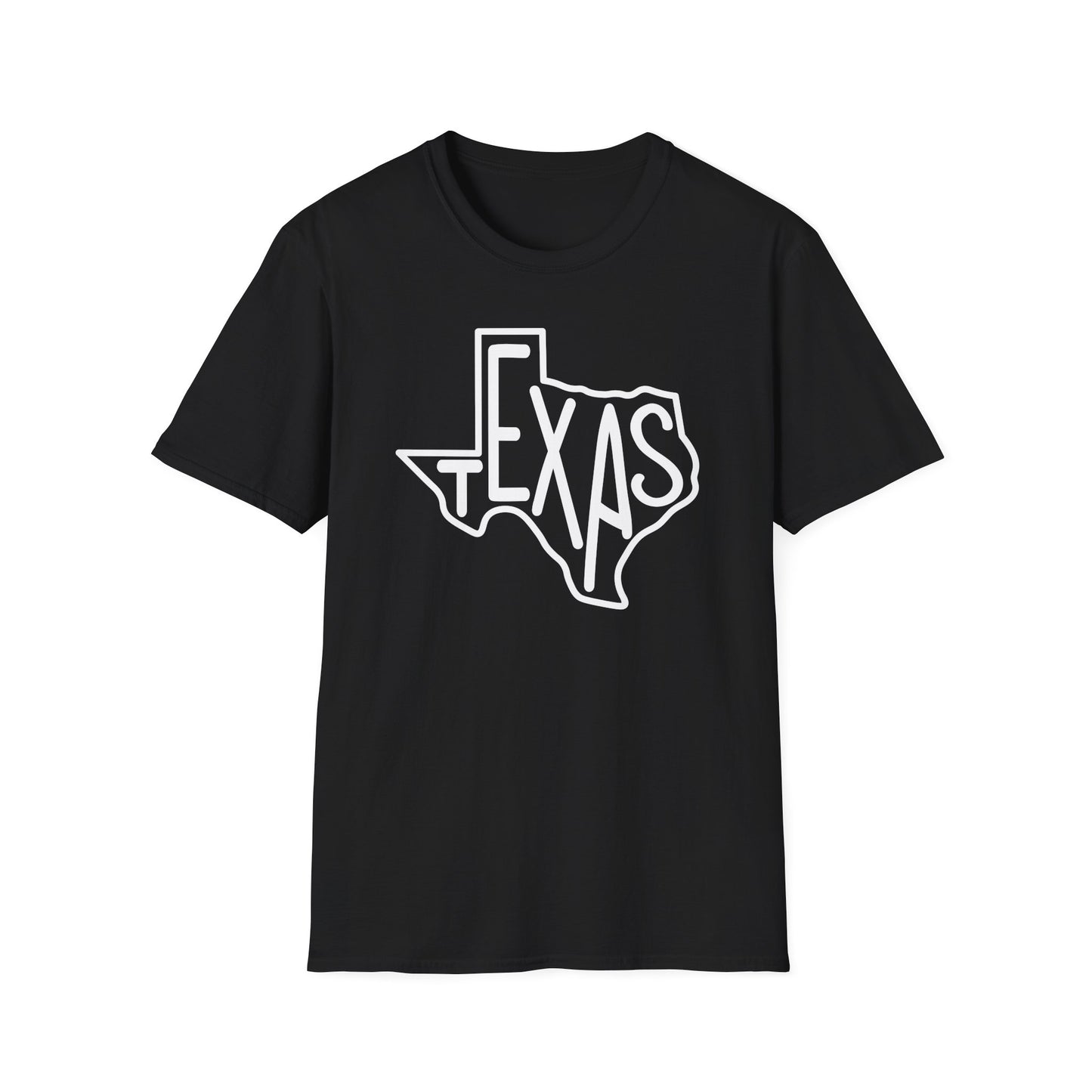 Texas in Texas Cotton Tee Shirt