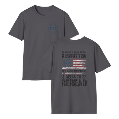 It Doesn't Need To Be Rewritten Cotton Tee Shirt