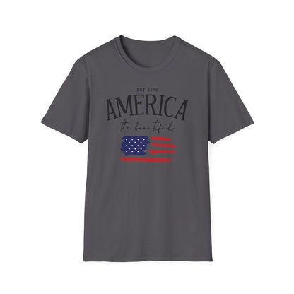 America The Beautiful Cotton Tee Shirt