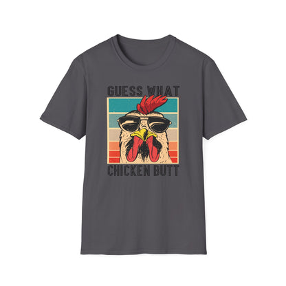 Guest What - Chicken Butt Cotton Tee Shirt