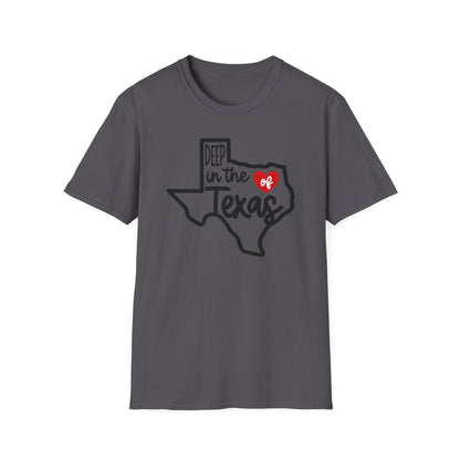 Deep in the Heart of Texas Cotton Tee Shirt