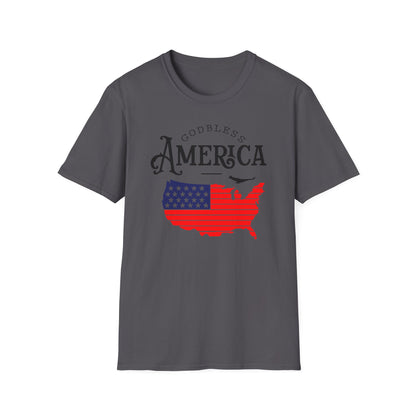 Godbless America Cotton Tee Shirt