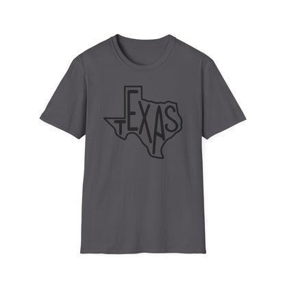 Texas in Texas Cotton Tee Shirt