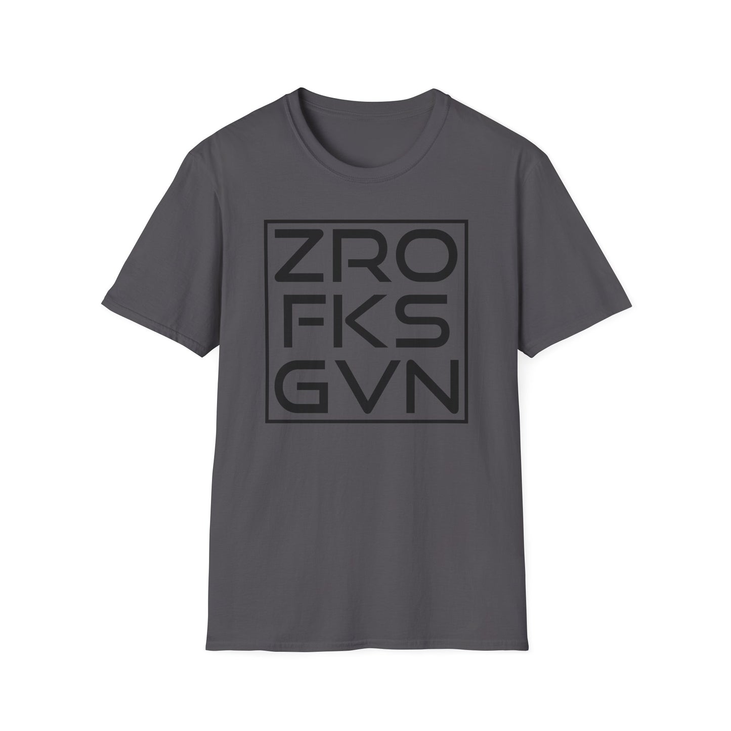 Zero Fucks Given Cotton Tee Shirt