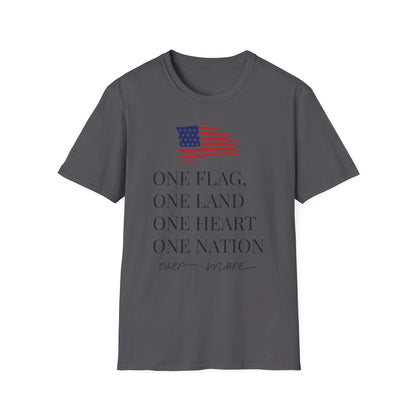One Flag Cotton Tee Shirt