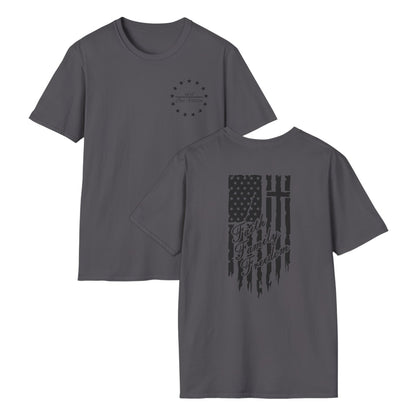 One Nation Under God - Faith Family Freedom Cotton Tee Shirt