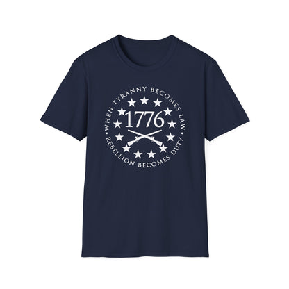 When Tyranny Becomes Law Cotton Tee Shirt