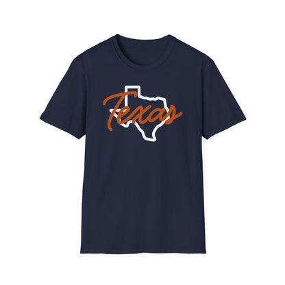 Texas Across Texas Cotton Tee Shirt