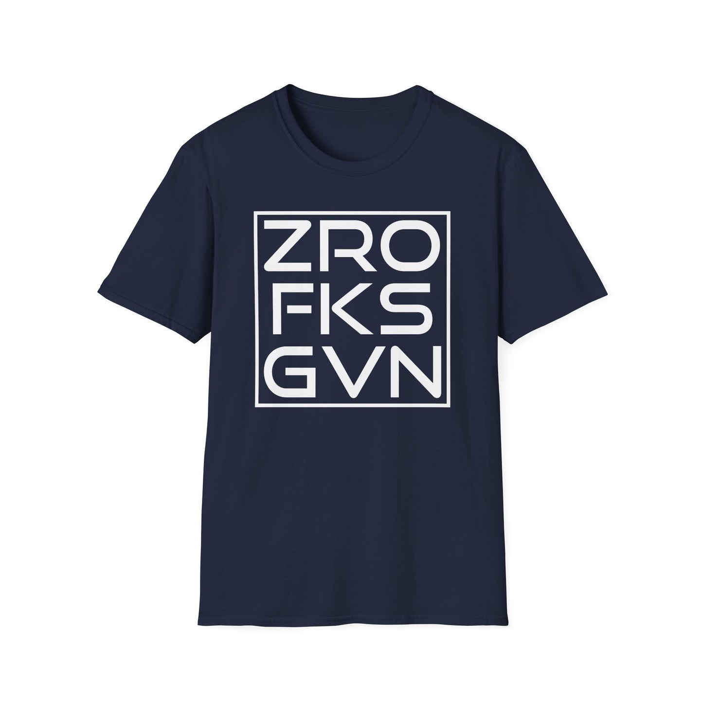 Zero Fucks Given Cotton Tee Shirt