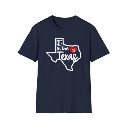 Deep in the Heart of Texas Cotton Tee Shirt