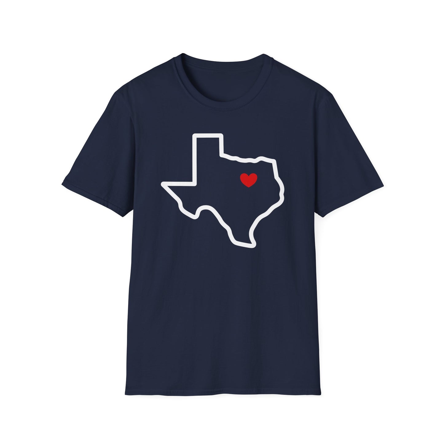 Dallas Heart Cotton Tee Shirt
