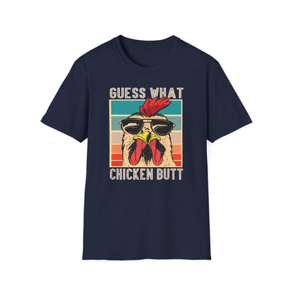 Guest What - Chicken Butt Cotton Tee Shirt