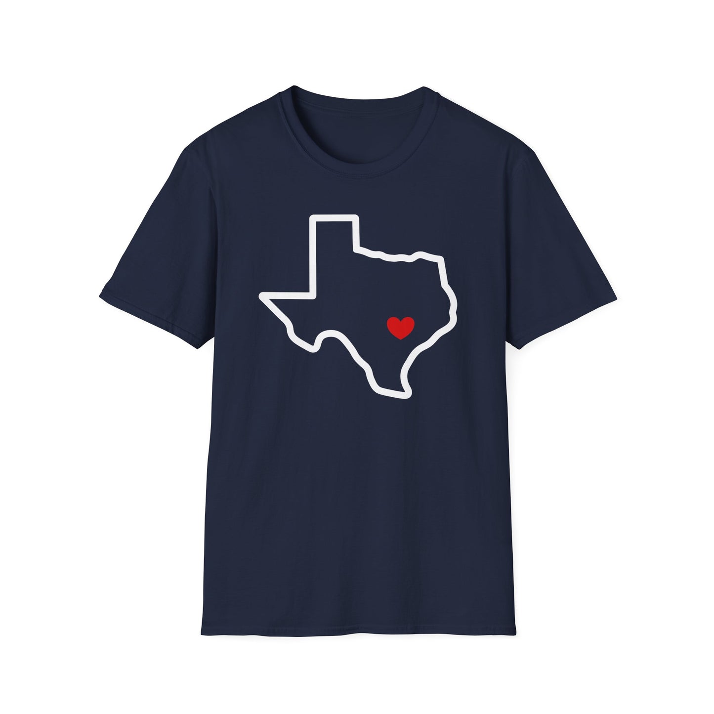 Austin Heart Cotton Tee Shirt