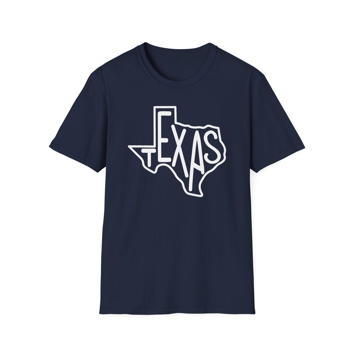 Texas in Texas Cotton Tee Shirt