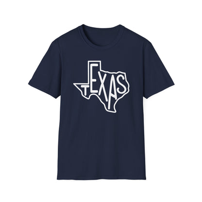 Texas in Texas Cotton Tee Shirt