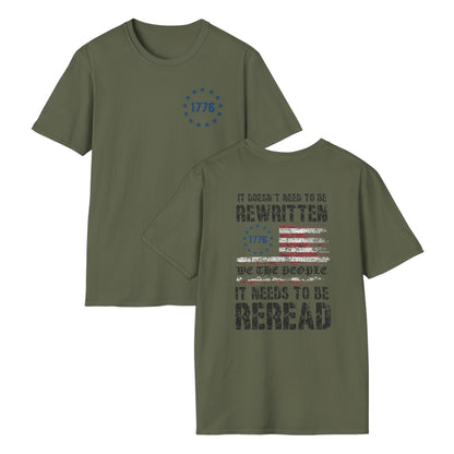 It Doesn't Need To Be Rewritten Cotton Tee Shirt
