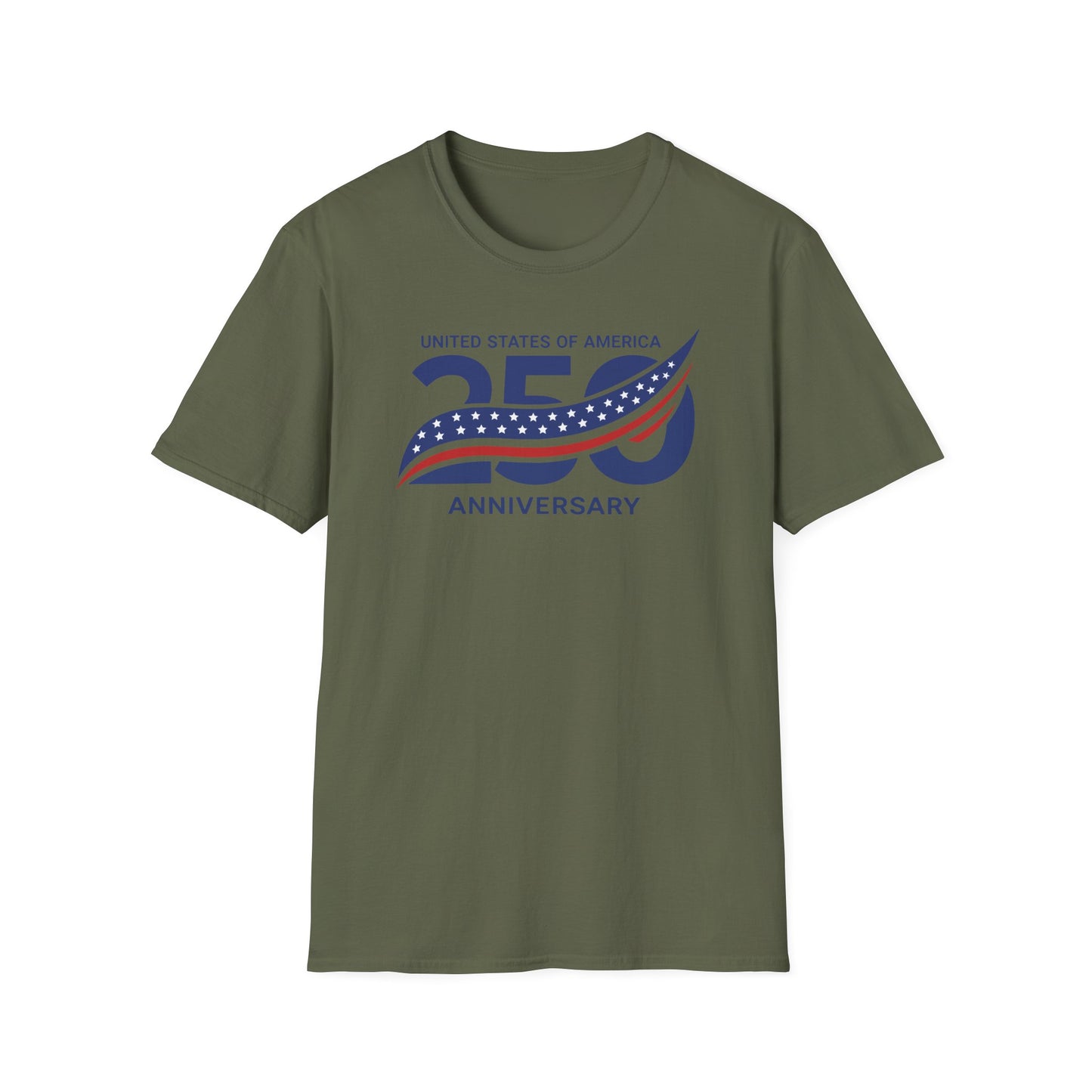 250th Anniversary USA Cotton Tee Shirt