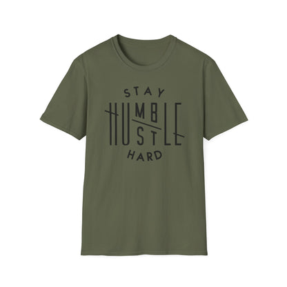 Stay Humble Hustle Hard Cotton Tee Shirt