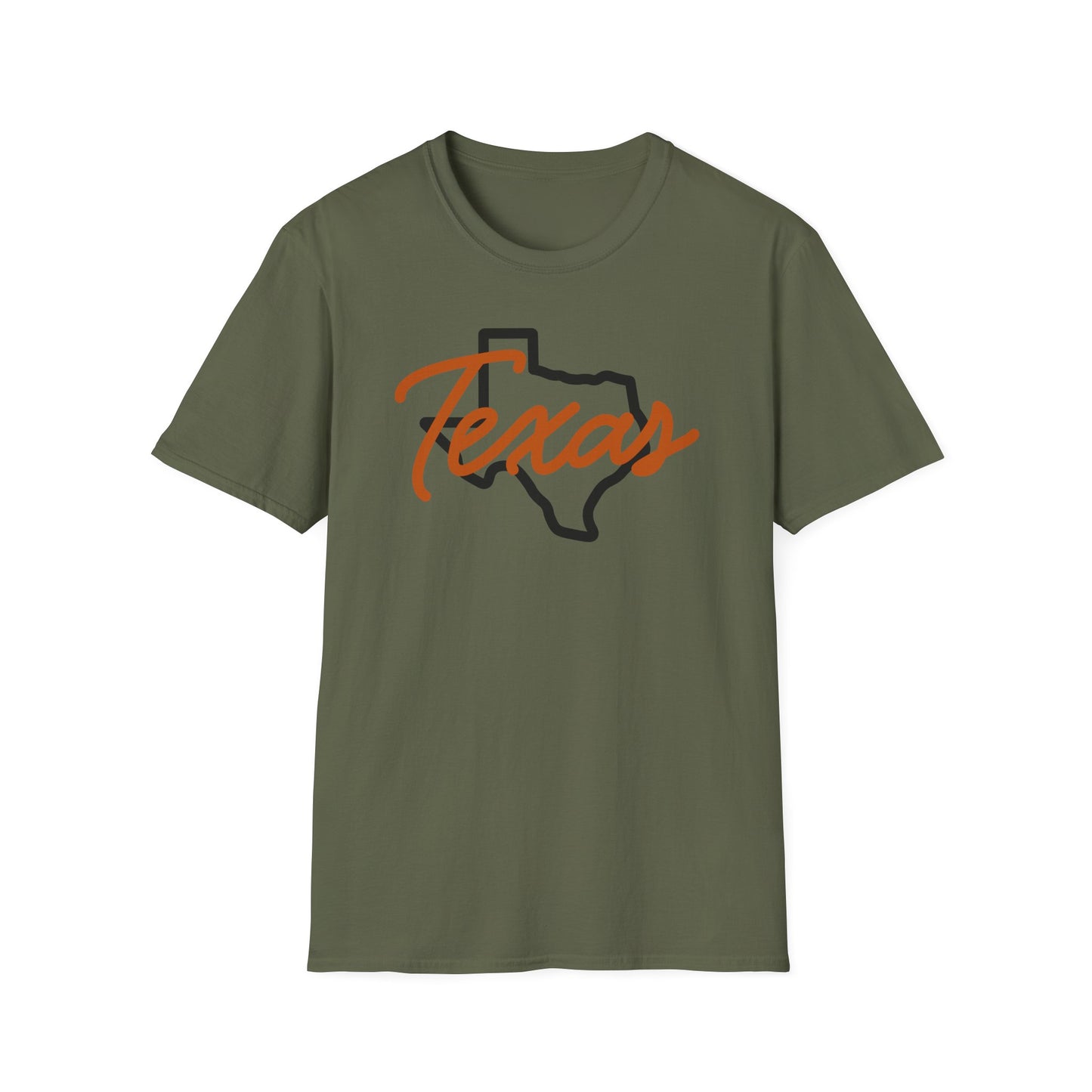 Texas Across Texas Cotton Tee Shirt