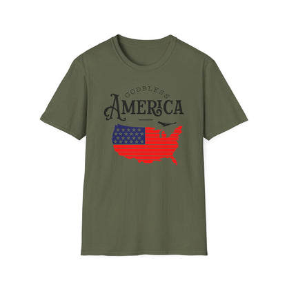 Godbless America Cotton Tee Shirt