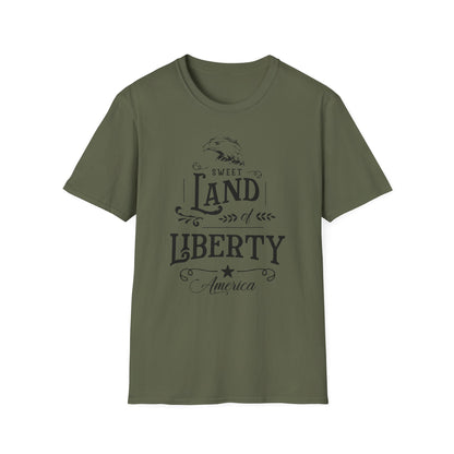 Sweet Land of Liberty Cotton Tee Shirt