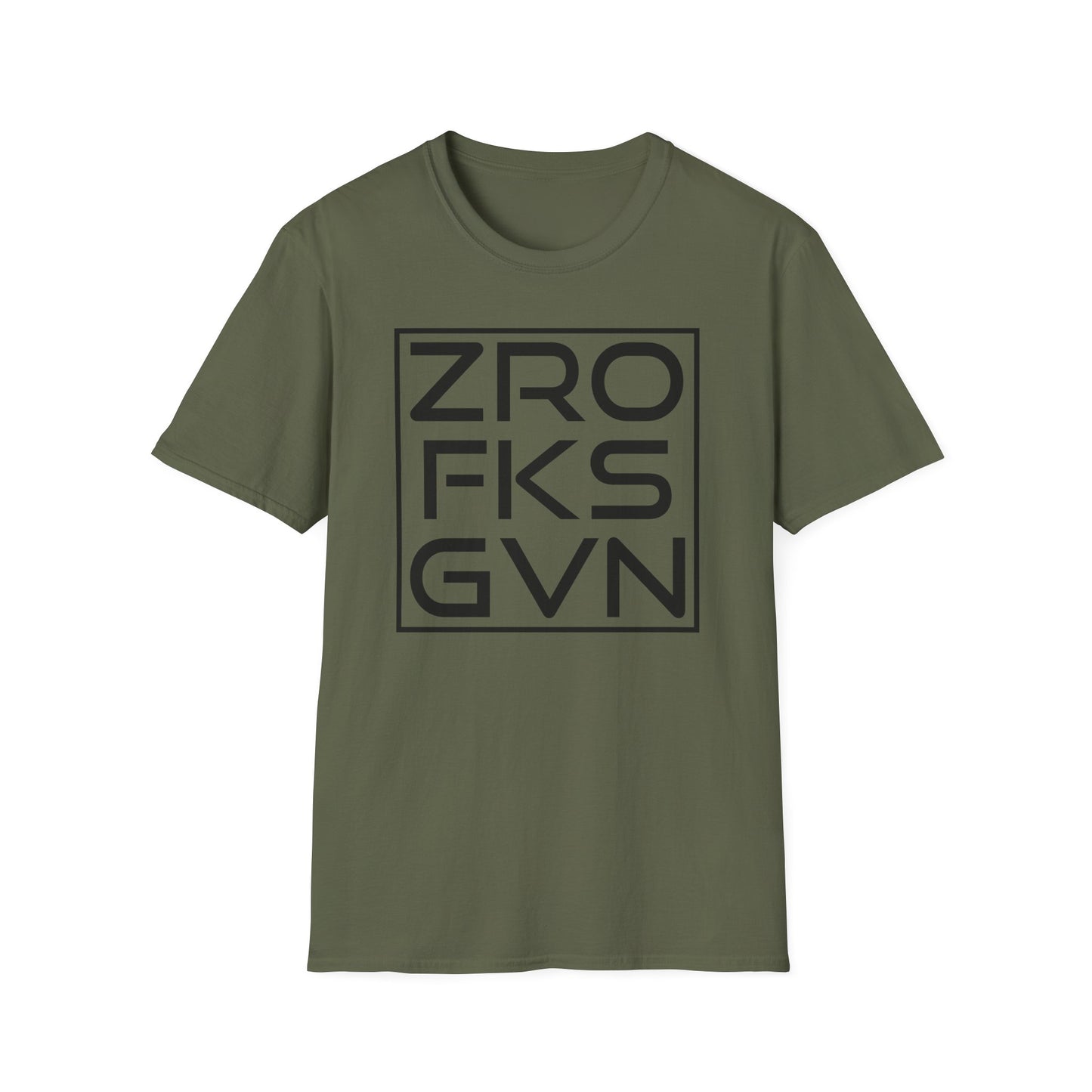 Zero Fucks Given Cotton Tee Shirt