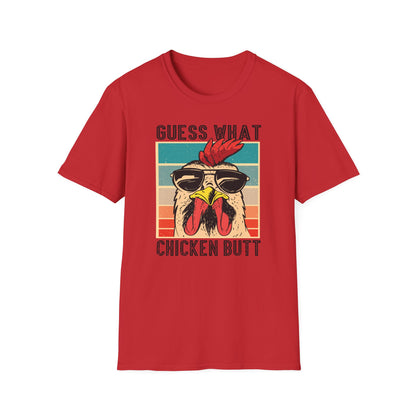 Guest What - Chicken Butt Cotton Tee Shirt