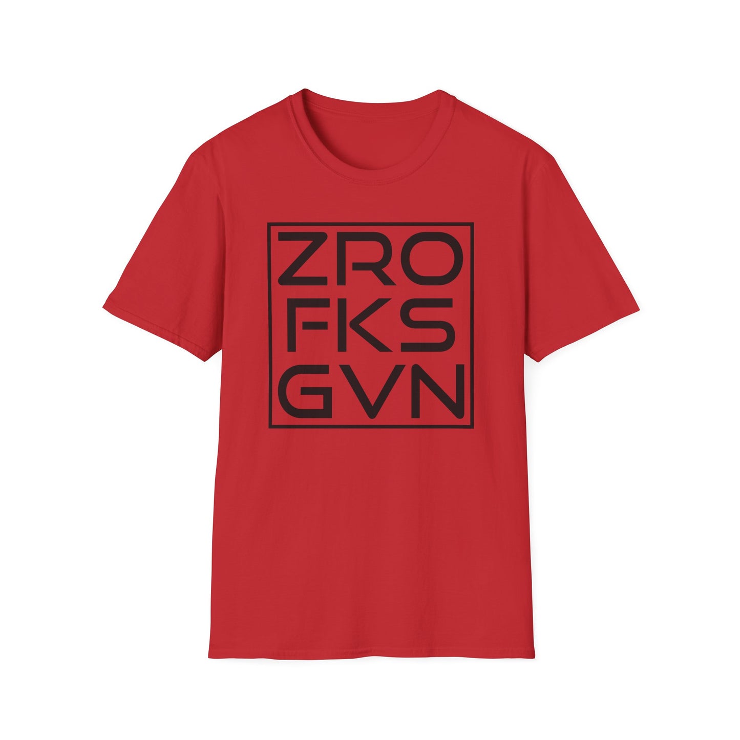 Zero Fucks Given Cotton Tee Shirt