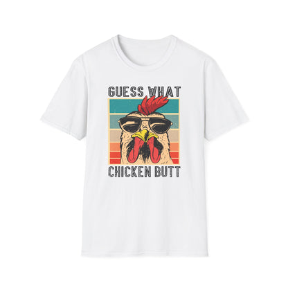 Guest What - Chicken Butt Cotton Tee Shirt