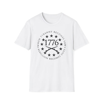 When Tyranny Becomes Law Cotton Tee Shirt