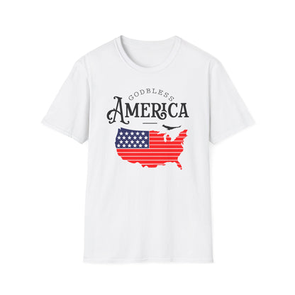 Godbless America Cotton Tee Shirt