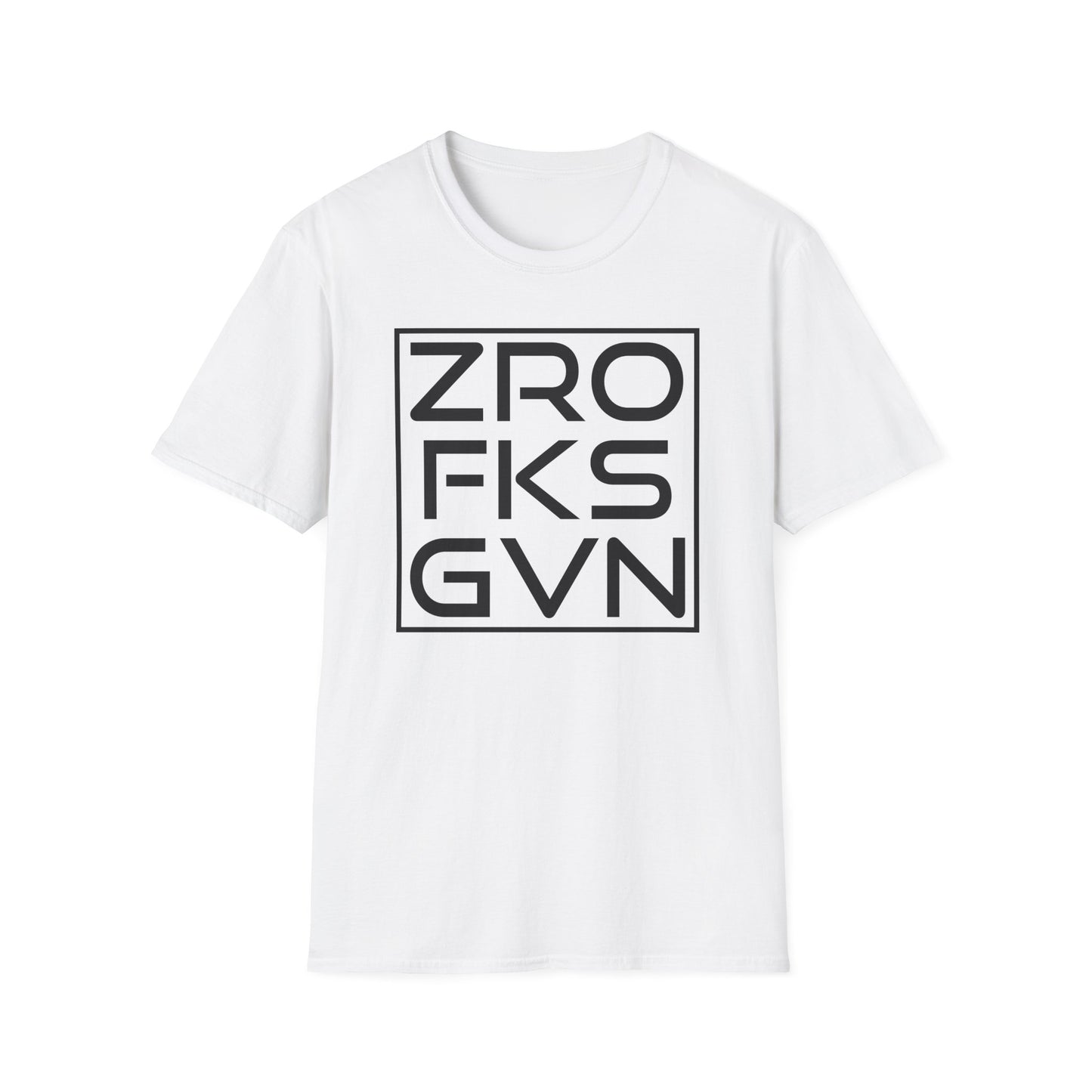 Zero Fucks Given Cotton Tee Shirt