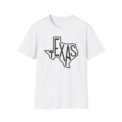 Texas in Texas Cotton Tee Shirt